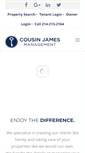 Mobile Screenshot of cousinjames.net